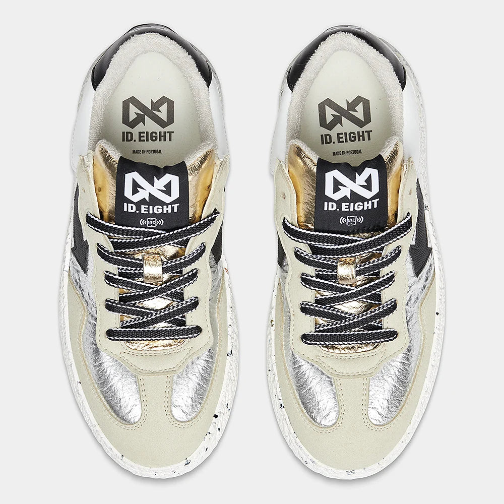 ID EIGHT - uriduri sneakers vegane - SILVER