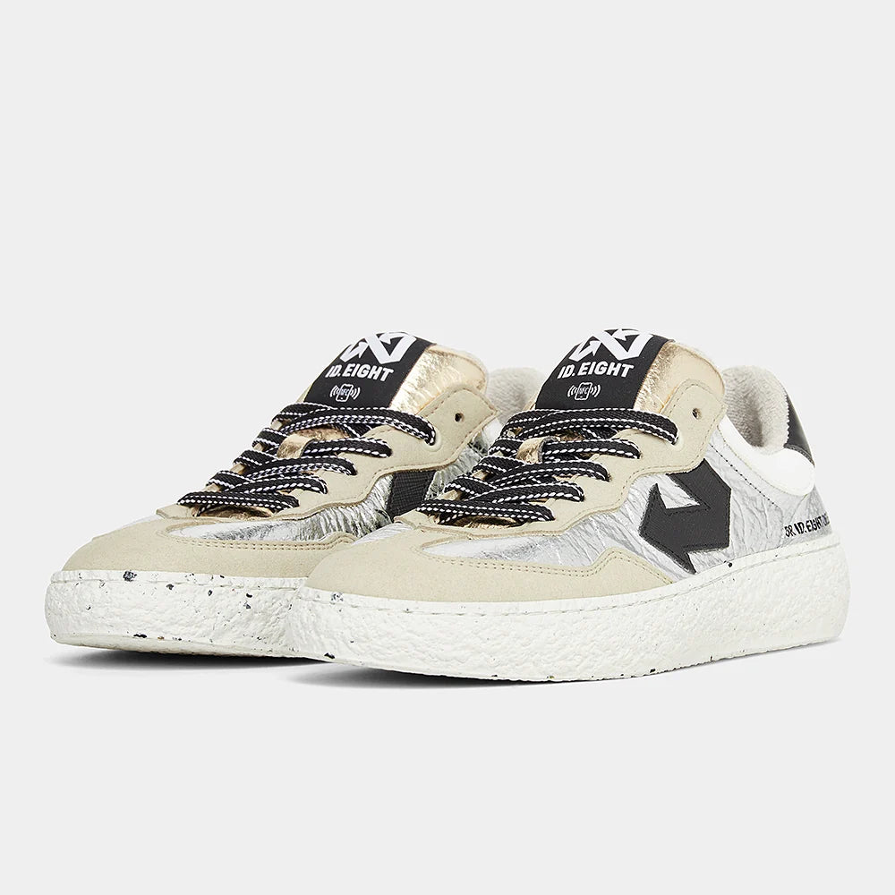 ID EIGHT - uriduri sneakers vegane - SILVER