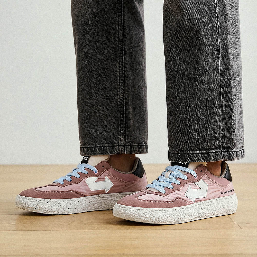 ID EIGHT - uriduri sneakers vegane - POWDER PINK