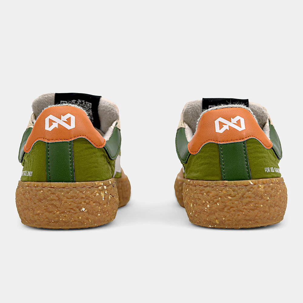 ID EIGHT - uriduri sneakers vegane - OLIVE GREEN