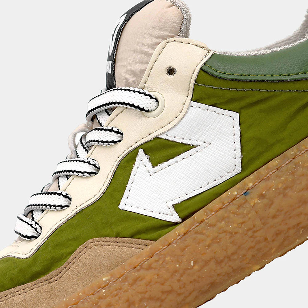 ID EIGHT - uriduri sneakers vegane - OLIVE GREEN