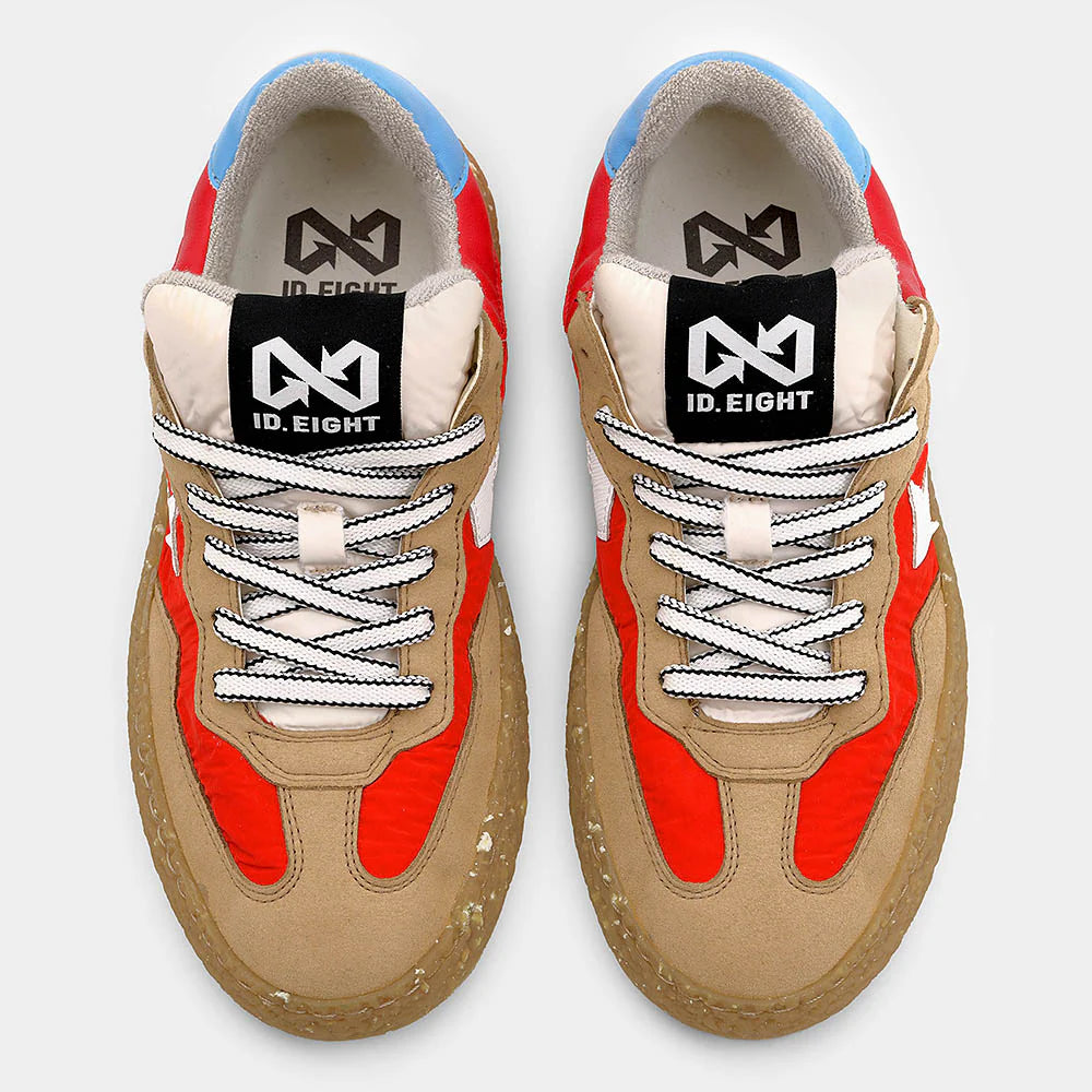 ID EIGHT - uriduri sneakers vegane - HOT PAPRIKA