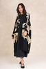 ONE HUNDRED STARS - kimono grande - STORK BLACK