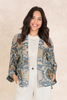 ONE HUNDRED STARS - kimono corto - SUSANI BLUE