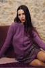 MOLLY BRACKEN - ladies knitted cardigan - MAUVE