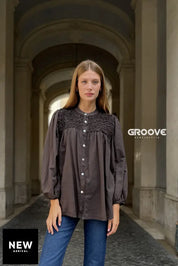 Dissolved Labs - Camicia Olivia Caffe