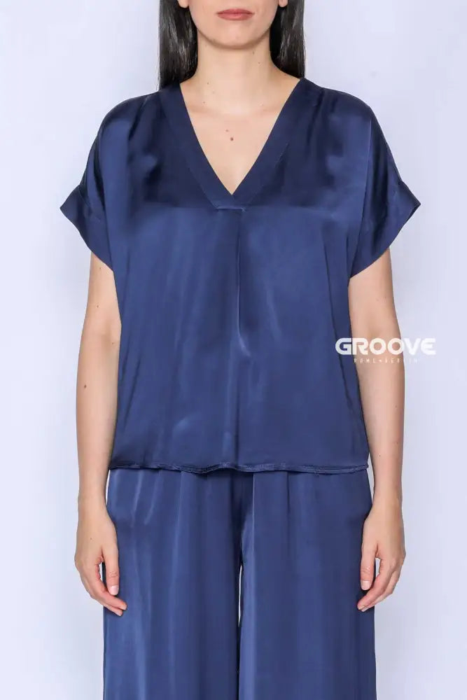 Flow - Blusa Vanity Blue