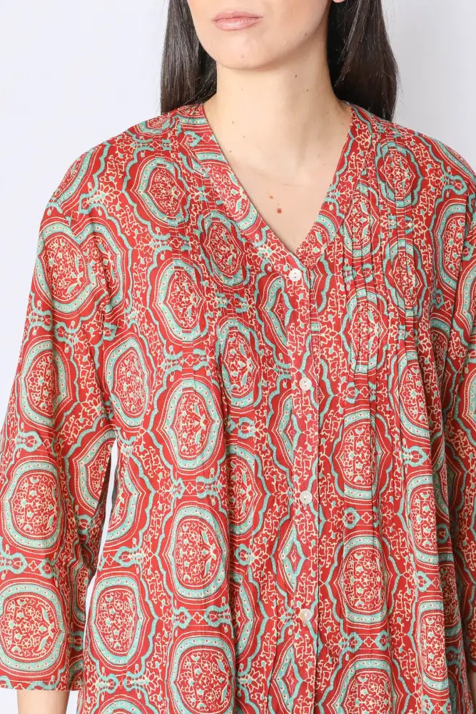 Flow - Camicia Mussola Cotone Fantasia 3