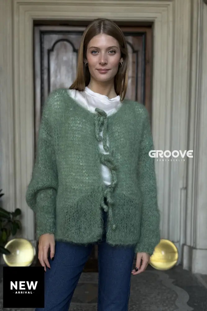 Flow - Cardigan Laccio Verde