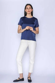 Flow - T-Shirt Viscosa Blue