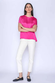 Flow - T-Shirt Viscosa Fuxia