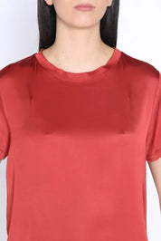 Flow - T-Shirt Viscosa Pompeian Red