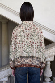 WU-SIDE - giacca kimono bomber - BURRO