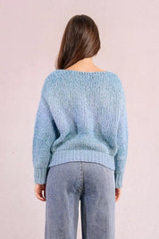 MOLLY BRACKEN - knitted sweater - BLUE