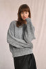 MOLLY BRACKEN - knitted sweater - GREY