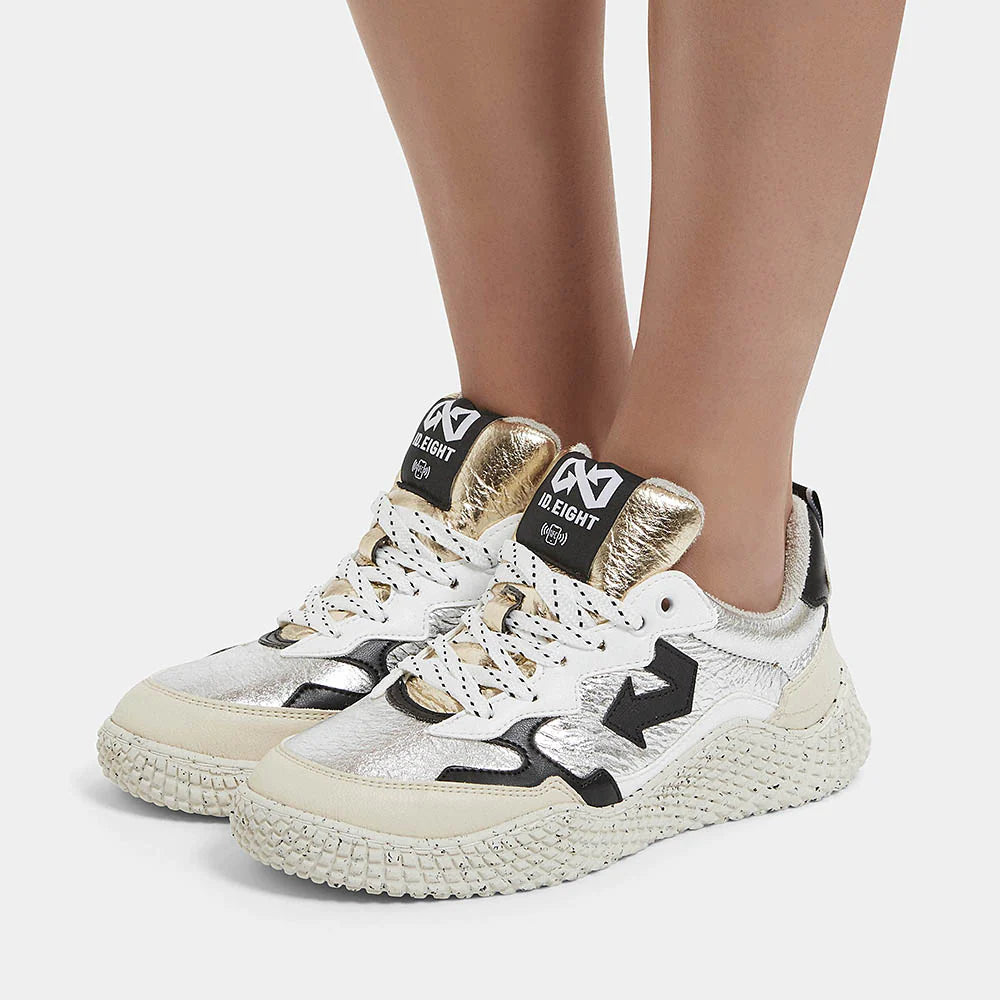 ID EIGHT - sneakers hana - SILVER