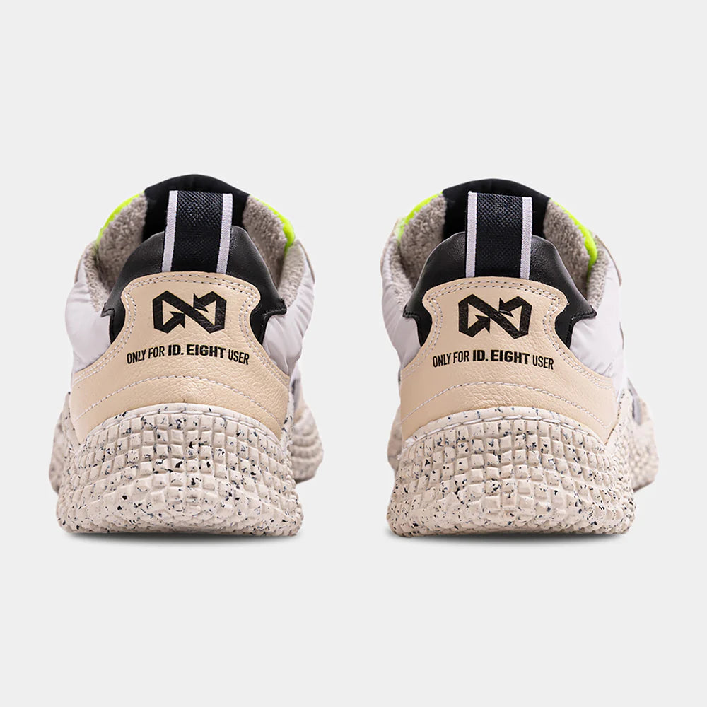 ID EIGHT - sneakers hana - WHITE CRINKLE