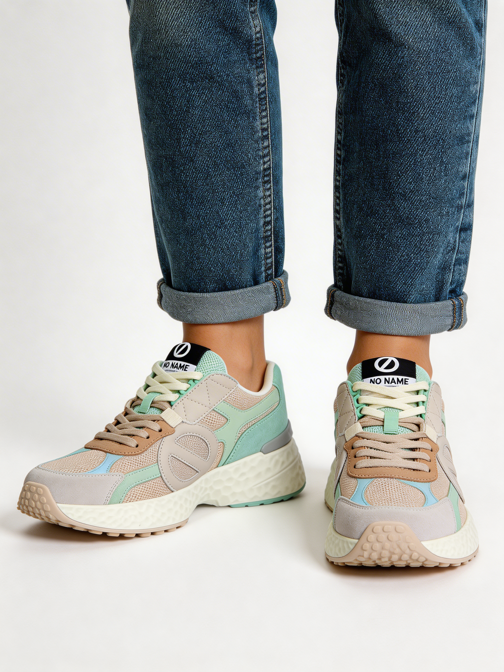 NO NAME - carter 2.0 runner- MINT NUDE
