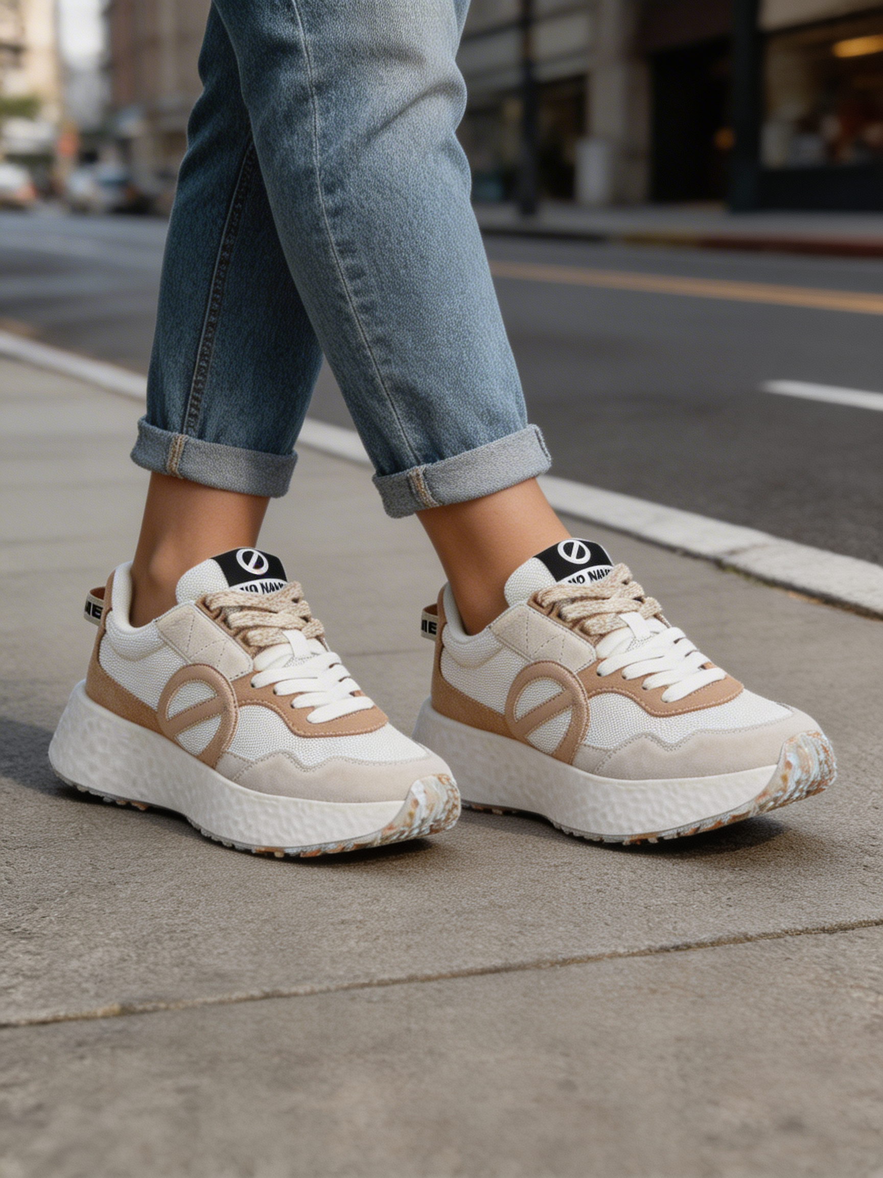 NO NAME - carter jogger - DOVE NUDE