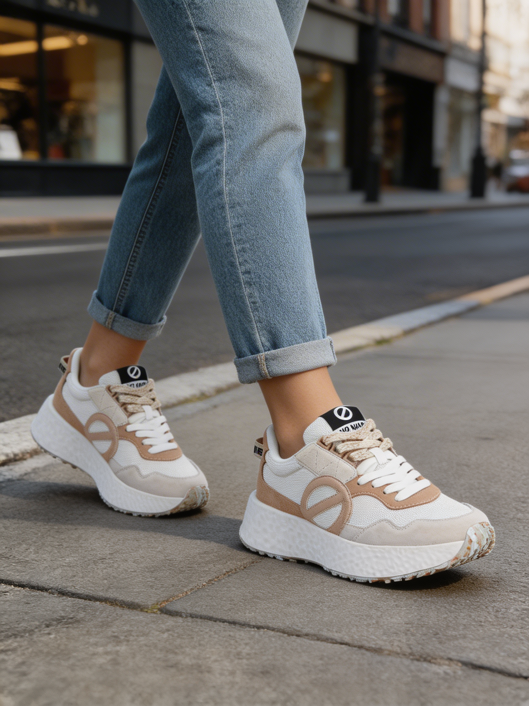 NO NAME - carter jogger - DOVE NUDE