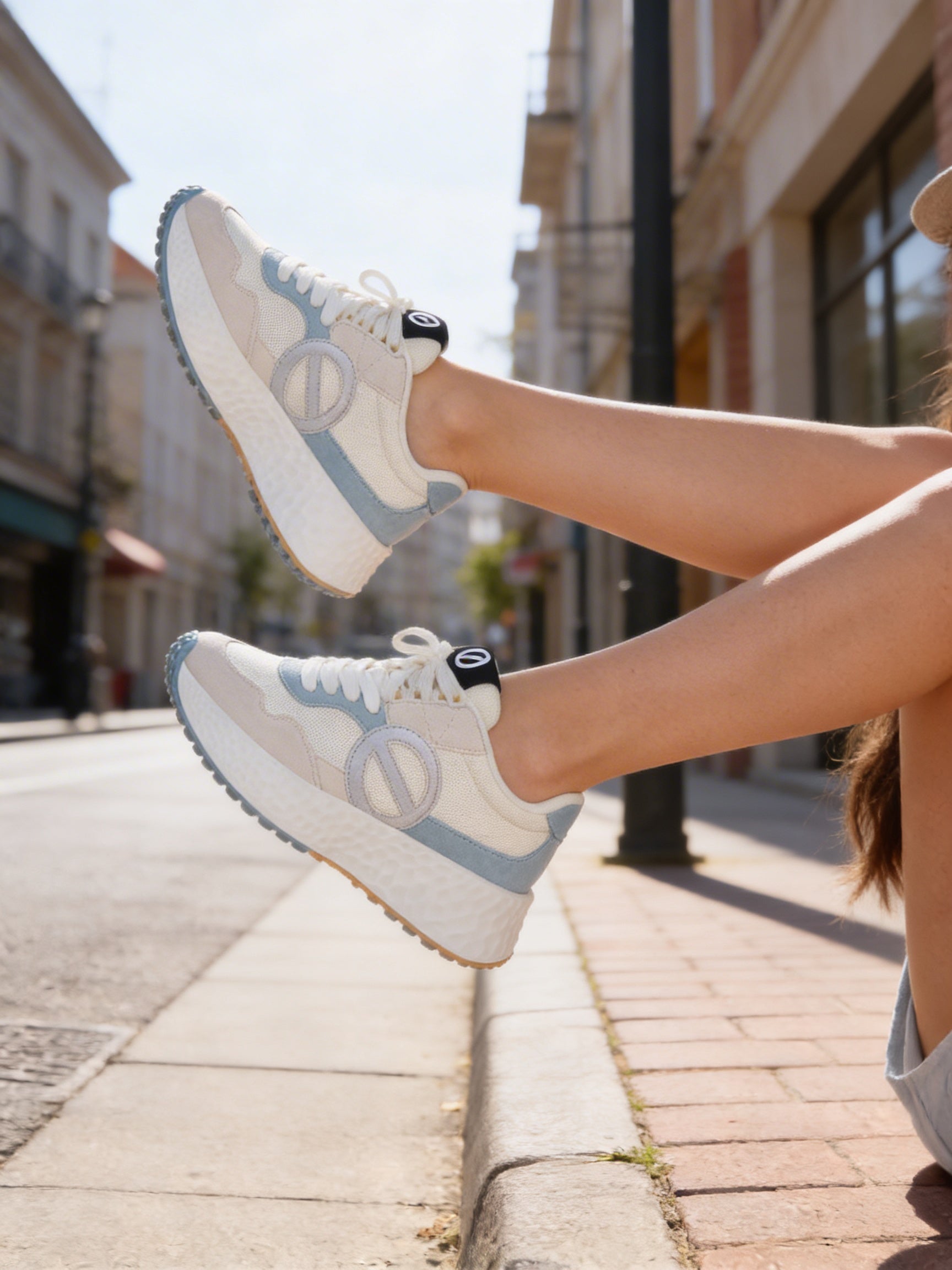 NO NAME - carter jogger - DOVE SKY