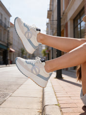 NO NAME - carter jogger - DOVE SKY