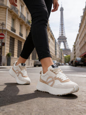 NO NAME - carter jogger - DOVE NUDE