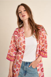 MOLLY BRACKEN - kimono ladies woven - ORANGE MELIS