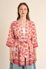 MOLLY BRACKEN - kimono ladies woven - ORANGE MELIS