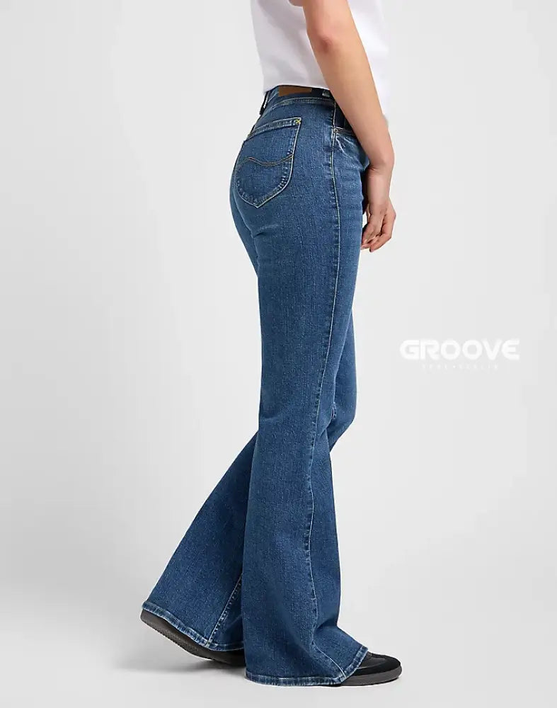 Lee - Jeans Breese Flare Blue Typhoon