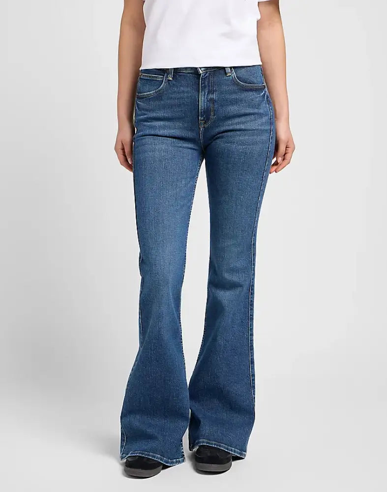 Lee - Jeans Breese Flare Blue Typhoon