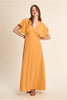 MOLLY BRACKEN - ladies woven dress - MANGO YELLOW