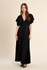 MOLLY BRACKEN - ladies woven dress - BLACK