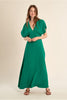 MOLLY BRACKEN - ladies woven dress - GREEN