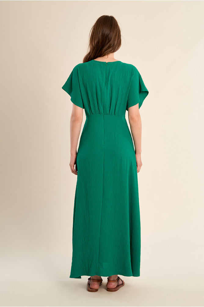 MOLLY BRACKEN - ladies woven dress - GREEN