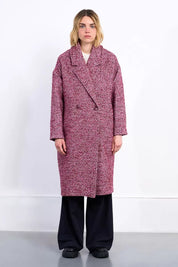 MOLLY BRACKEN - woven coat - PINK