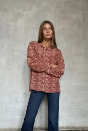 Maison Hotel - Blouse Daria Terracotta