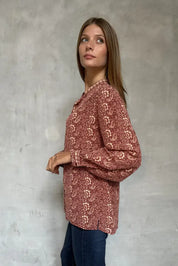 Maison Hotel - Blouse Daria Terracotta