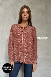 Maison Hotel - Blouse Daria Terracotta