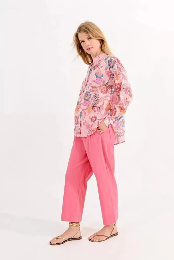 Molly Bracken - Camicia Cotone Pink Alba
