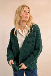 Molly Bracken - Cardigan Lucy Forest Green