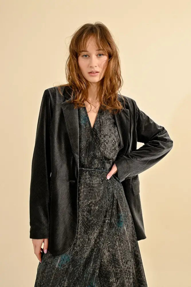 Molly Bracken - Giacca Blazer Dark Grey