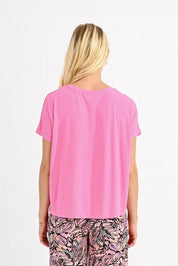 Molly Bracken - T-Shirt Viscosa Neon Pink