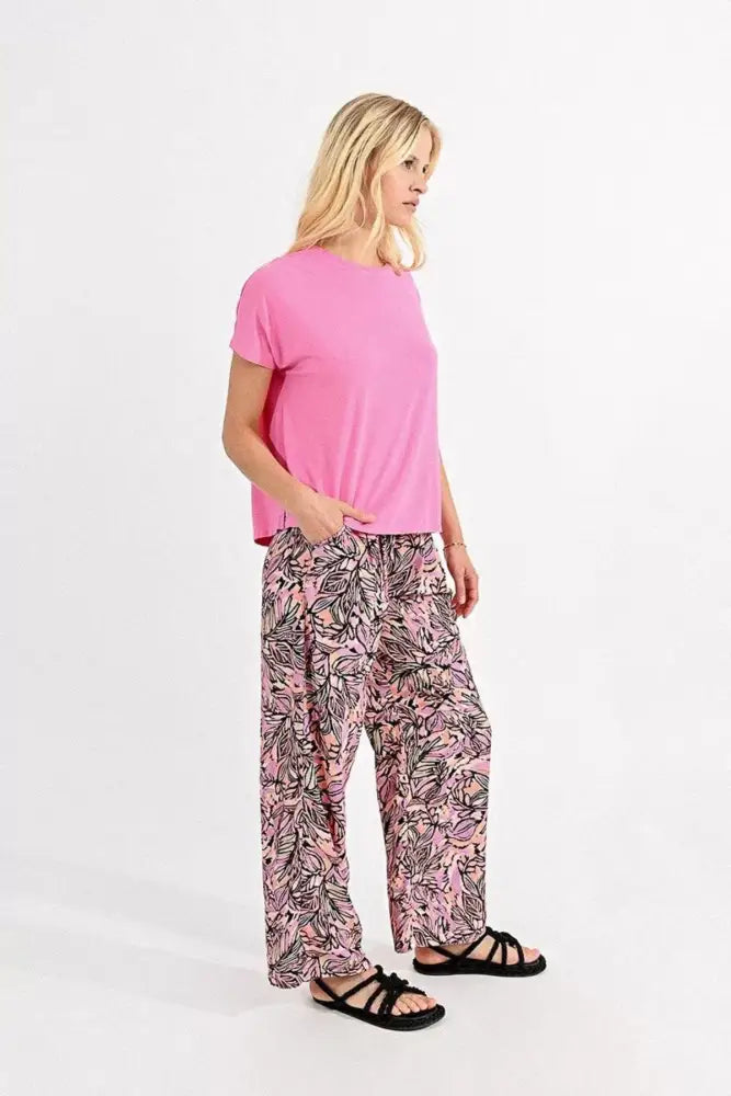 Molly Bracken - T-Shirt Viscosa Neon Pink