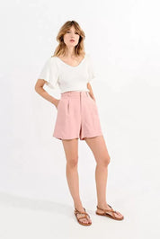 Molly Bracken - Woven Shorts Pink