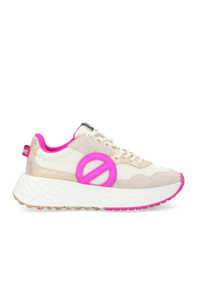 No Name - Carter Jogger White Fucsia