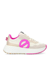 No Name - Carter Jogger White Fucsia