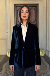 WU-SIDE - giacca blazer - BLUE NIGHT