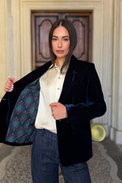 WU-SIDE - giacca blazer - BLUE NIGHT