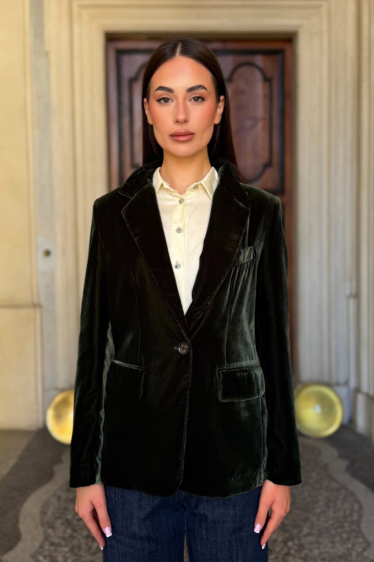 WU-SIDE - giacca blazer - VERDE
